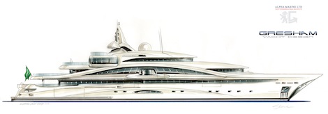 Image for article Gresham Yacht Design announces 87m contract
